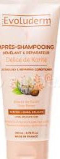 Picture of EVOLUDERM APRES SHAMPOOING DELICE KARITE 200ML