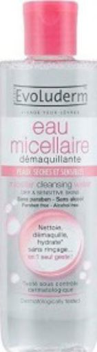 Picture of EVOLUDERM EAU MICELLAIRE PEAUX SECHES 250ML