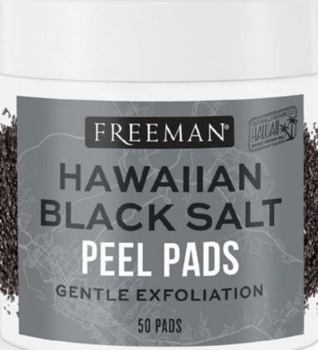 Picture of FREEMAN HAWAILIAN BLACK SALT PEEL PADS X 50