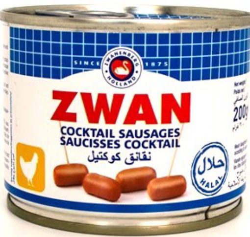 Picture of ZWAN CHICKEN COCKTAILS SAUSAGES 200G