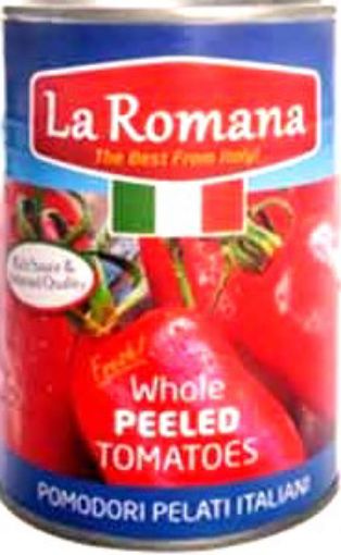 Picture of LA ROMANA WHOLE PEELED TOMATOES 400G