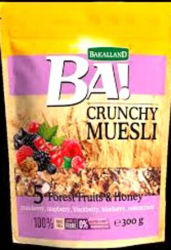 Picture of BA CRUNCHY MUESLI 5 FOREST FRUITS 300G