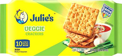 Picture of JULIE S VEGE CRACKERS 230G