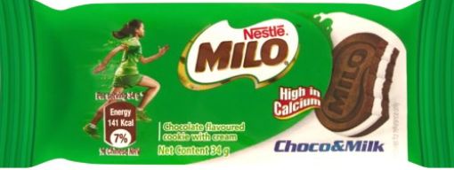 Picture of NESTLE MILO CREAM COOKIES 34G