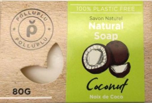 Picture of POLLUPLU ECO NATURAL SOAP COCONUT 80G