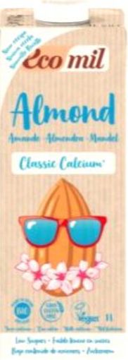 Picture of ECOMIL ALMOND CLASSIC CALCIUM 1LT