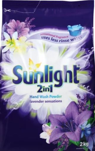 Picture of SUNSHINE WASHING POWDER LAVENDER 2KG PLUS 500G FREE