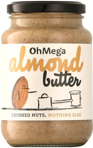 Picture of OHMEGA ALMOND BUTTER 400G