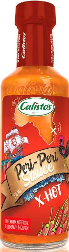 Picture of CALISTO'S X HOT PERI PERI SAUCE 250ML