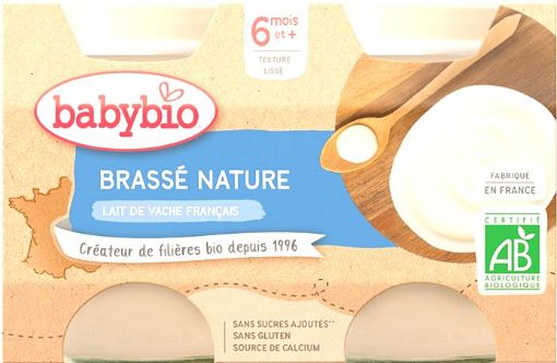 Picture of BABY BIO BRAS NAT LAIT VACHE FR 260G