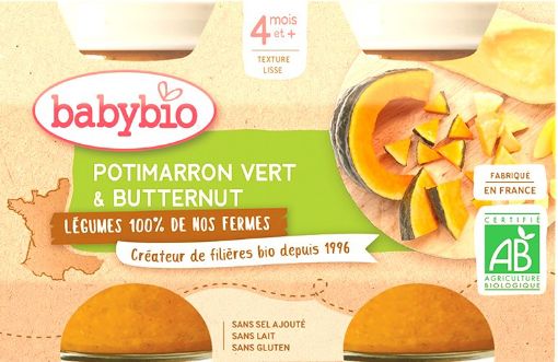 Picture of BABY BIO POTIMARRON CVL BUTTERNUT FER 260G