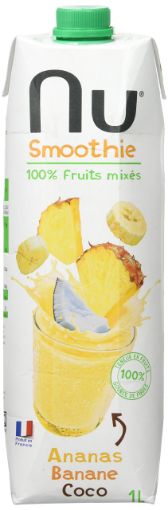 Picture of NU SMOOTHIE ANANAS BANANE COCO 1L