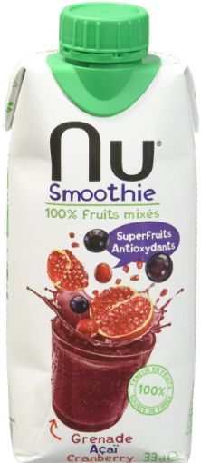 Picture of NU SMOOTHIE GRENADE ACAI CRANBERRY 330ML