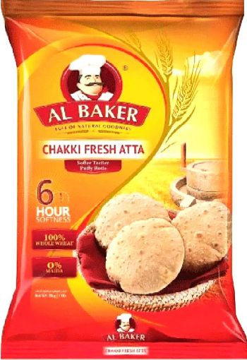 Picture of AL BAKER CHAKKI FRESH ATTA 1KG