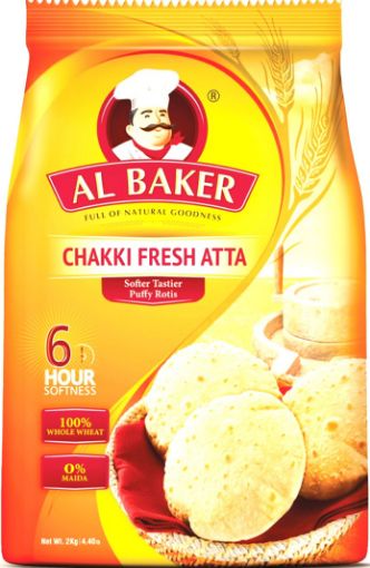 Picture of AL BAKER CHAKKI FRESH ATTA 2KG