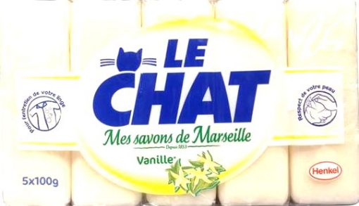 Picture of LE CHAT SAVON VANILLE 4 X 100 G