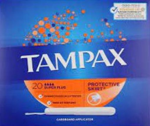 Picture of TAMPAX COMPAK SUPER 12X20