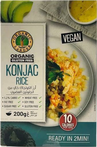 Picture of ORGANIC LARDER KONJAC RICE 200G