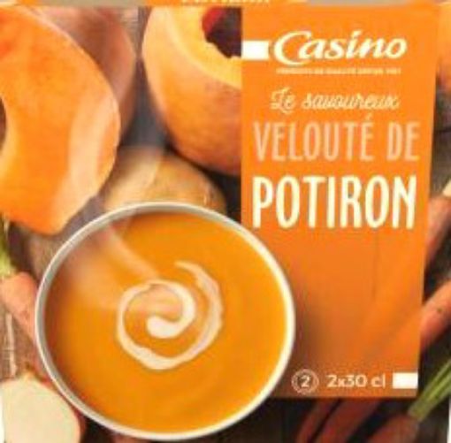 Picture of CASINO  LE SAVOUREUX SOUPE DE POIREAUX POMMES DE TERRE 2X30CL