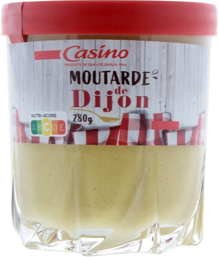 Picture of CASINO  MOUTARDE DE DIJON FORTE 280G