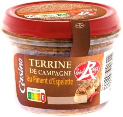 Picture of CASINO  TERRINE PIMENT DE SANGLIER AU COGNAC 180G