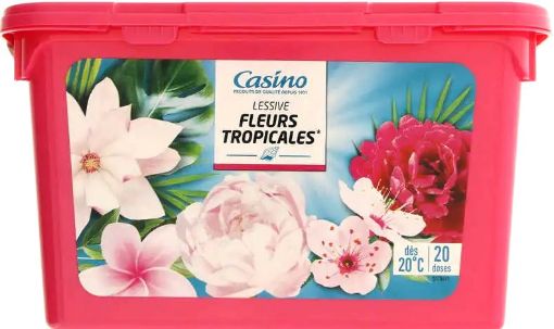 Picture of CASINO LESSIVE DOSES FLEUR TROPICAL X30