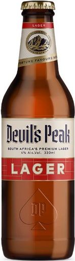 Picture of DEVILS PEAK LAGER BEER 330ML