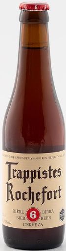 Picture of TRAPPISTE ROCHEFORT 6 BRUN 330ML