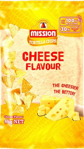 Picture of MISSION TORTI CHIPS CHEESE 65G