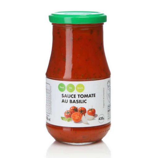 Picture of CASINO TLJ  SAUCE TOMATE BASILIC 420G
