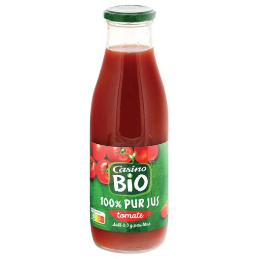 Picture of CO BIO PUR JUS DE TOMATE VERRE 750ML