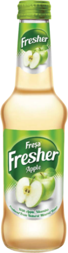 Picture of FRESHER SPARKLING APPLE WITH NATURAL MINERAL WATER DRINK 250ML