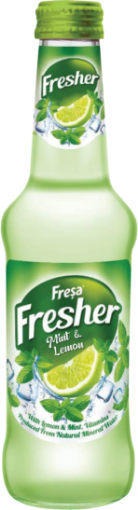 Picture of FRESHER SPARKLING MINT & LEMON WITH NATURAL MINERAL WATER DRINK 250ML