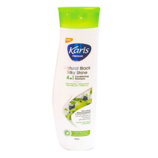 Picture of KARIS SHAMPOOING NATURAL BLACK SILKY SHINE 400ML