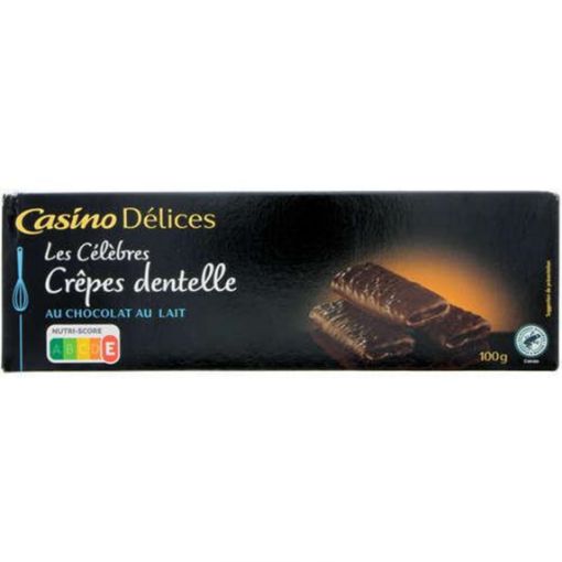 Picture of CO DL CREP DENT CHOC LT 100G