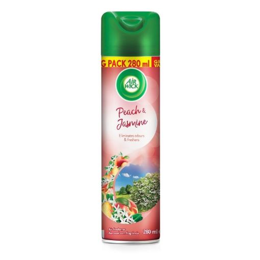 Picture of AIRWICK 6IN1 AEROSOL PEACH JASMINE 280ML
