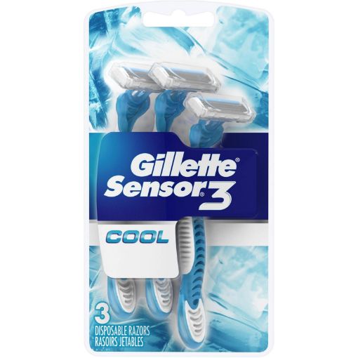 Picture of GILLETTE RASOIRS HOMME JETABLE SENSOR3 COOL X3