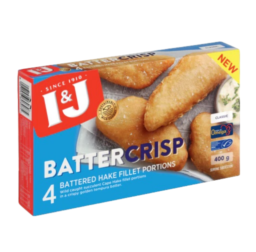 Picture of I&J BATTERCRISPS CLASSIC 400G