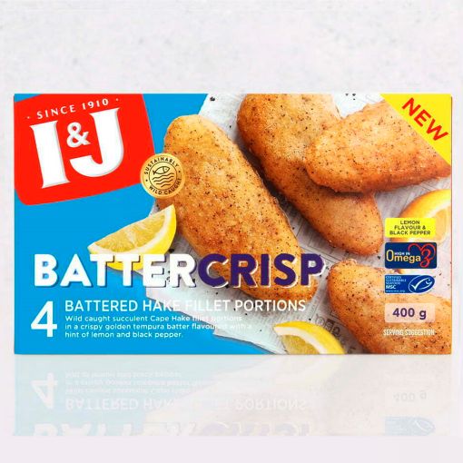 Picture of I&J BATTERCRISPS LEMON PEPPER 400G