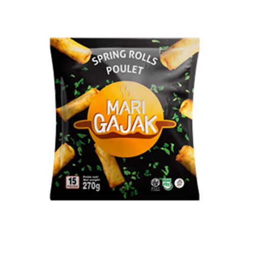 Picture of MARI GAJAK SPRING ROLL POULET X15 270G