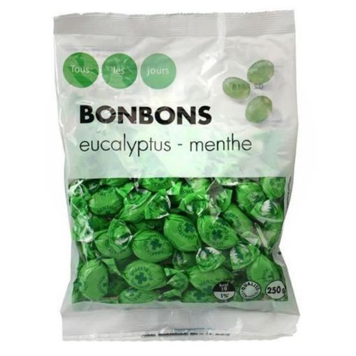 Picture of CASINO BONBONS EUCALYPTUS  MENTHE 250G