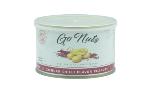 Picture of GO NUTS CANNED PEANUTS CHILLI 125G