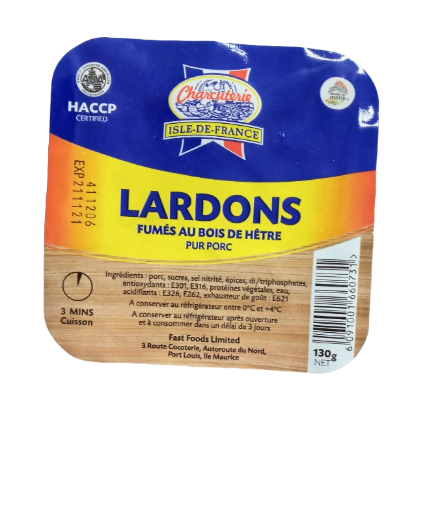 Picture of CIDF LARDONS FUMES 130G