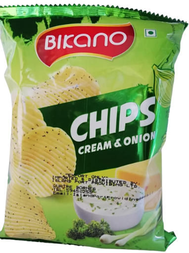 Picture of BIKANO SNACKSP CHIPS C ONION 60G