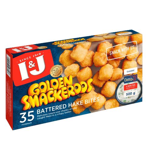 Picture of I&J GOLDEN SMACKEROOS 500G