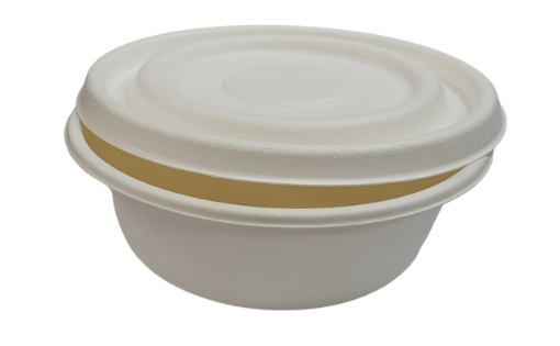 Picture of 16OZ PAPER BOWL WITH LID X10PC