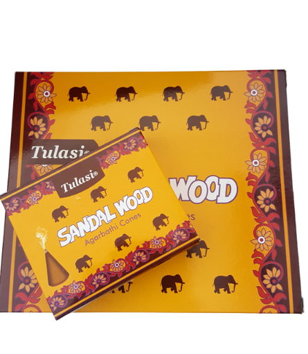 Picture of TULASI SANDALWOOD CONE