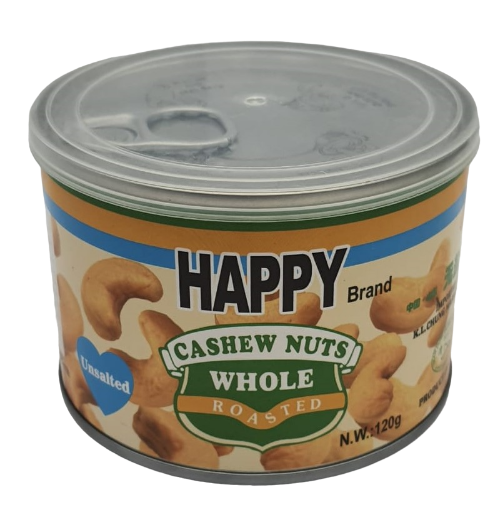 Picture of HAPPY UNSALTED CASHEW NUT 120G