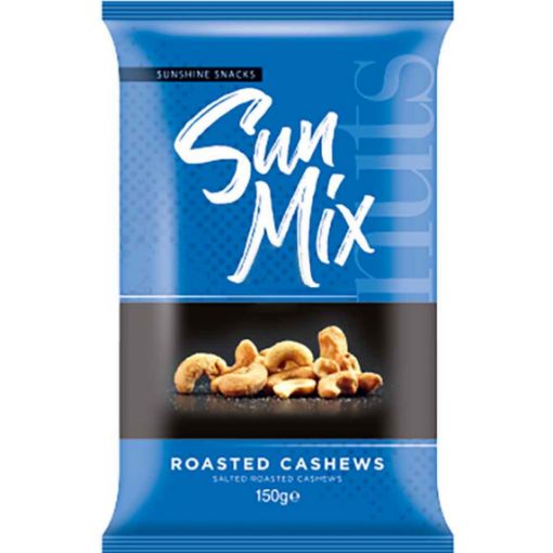 Picture of SUN MIX SALTED ROASTED CASHEW 150G