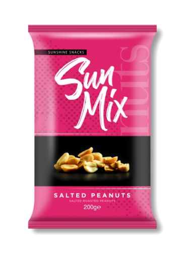 Picture of SUN MIX SALTED ROASTED PEANUT 200G